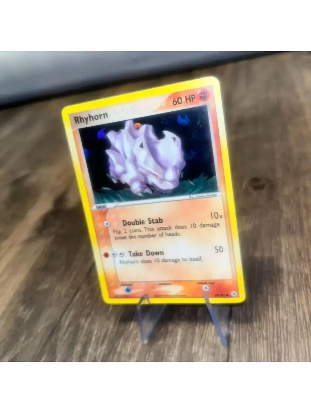 Rhyhorn 70/101 Holo  EX Hidden Legends 2004